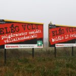 Választási plakátok Dunaszerdahelyen