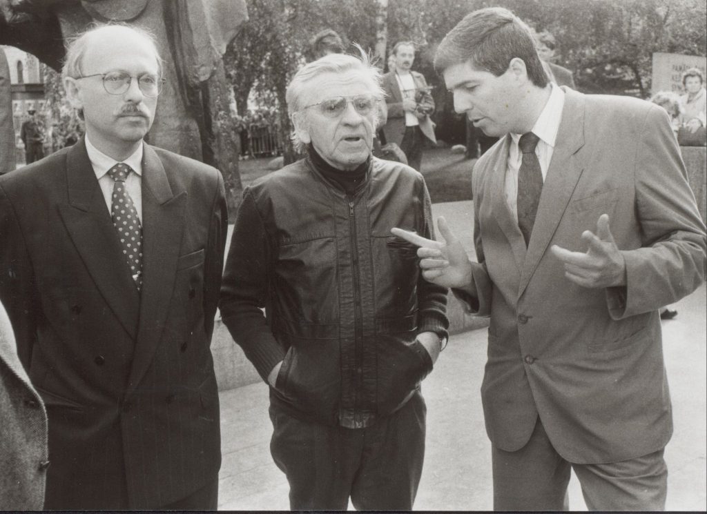 Demonstráció Pozsonyban a SzNF téren